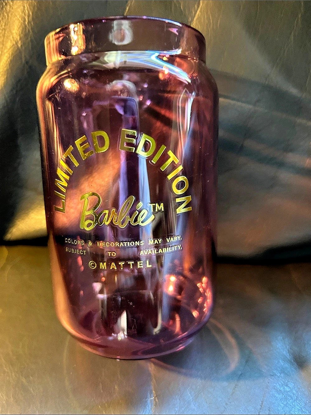 Barbie Limited Edition Barbie Glass Purple Glass